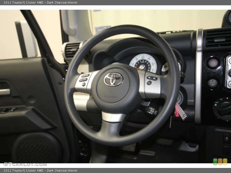 Dark Charcoal Interior Steering Wheel for the 2011 Toyota FJ Cruiser 4WD #82965810