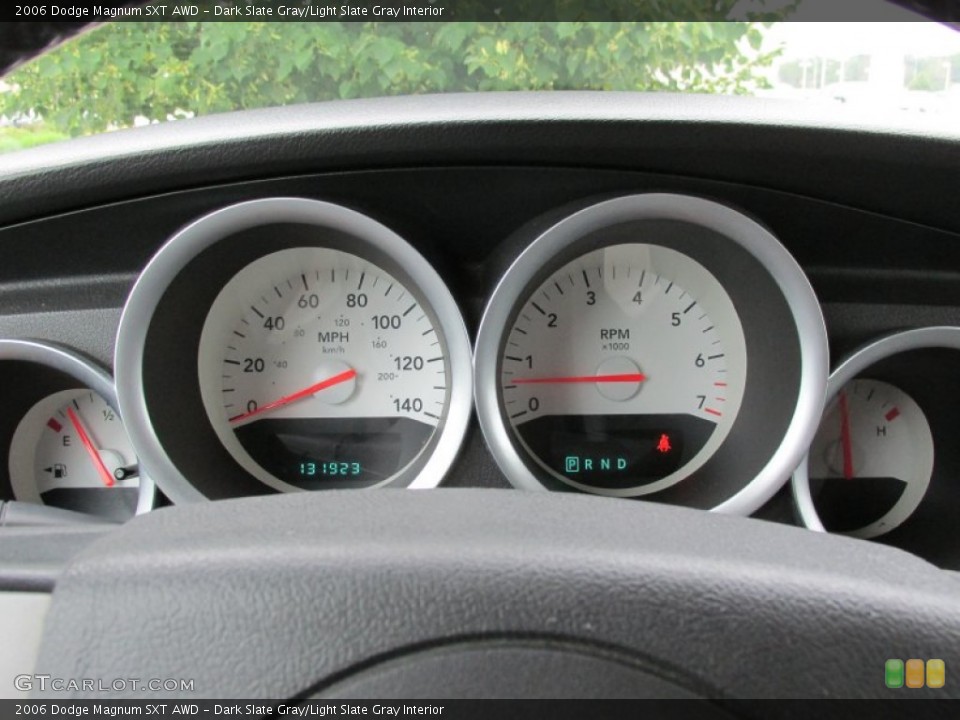 Dark Slate Gray/Light Slate Gray Interior Gauges for the 2006 Dodge Magnum SXT AWD #82966240