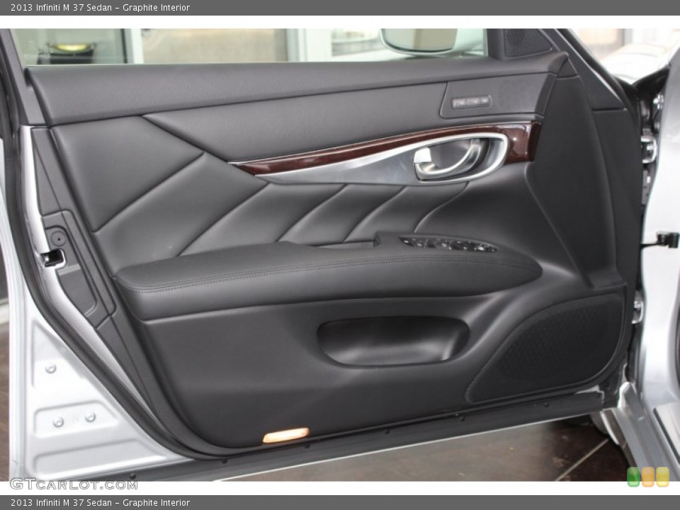Graphite Interior Door Panel for the 2013 Infiniti M 37 Sedan #82967641