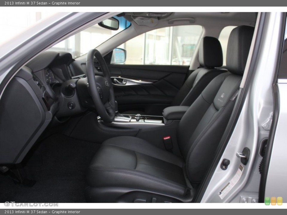 Graphite Interior Front Seat for the 2013 Infiniti M 37 Sedan #82967647