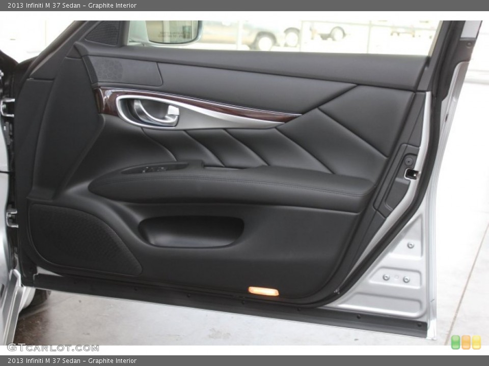 Graphite Interior Door Panel for the 2013 Infiniti M 37 Sedan #82967653