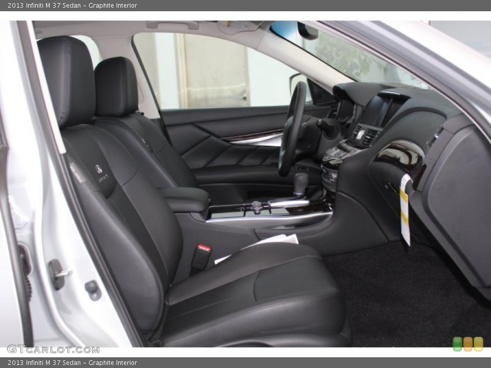 Graphite Interior Front Seat for the 2013 Infiniti M 37 Sedan #82967658