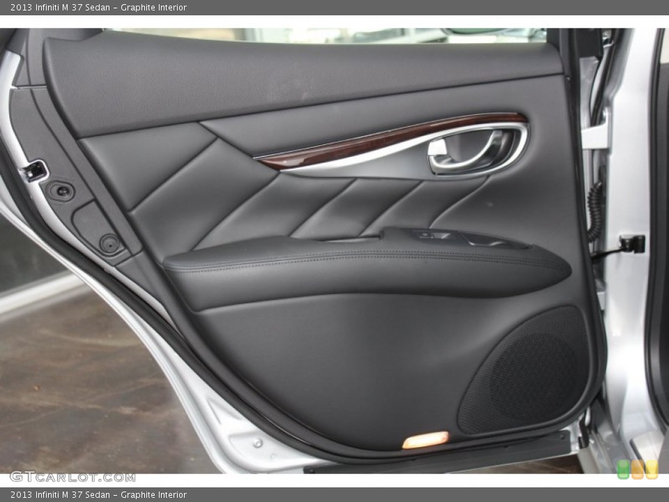 Graphite Interior Door Panel for the 2013 Infiniti M 37 Sedan #82967662
