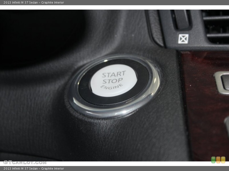 Graphite Interior Controls for the 2013 Infiniti M 37 Sedan #82967741