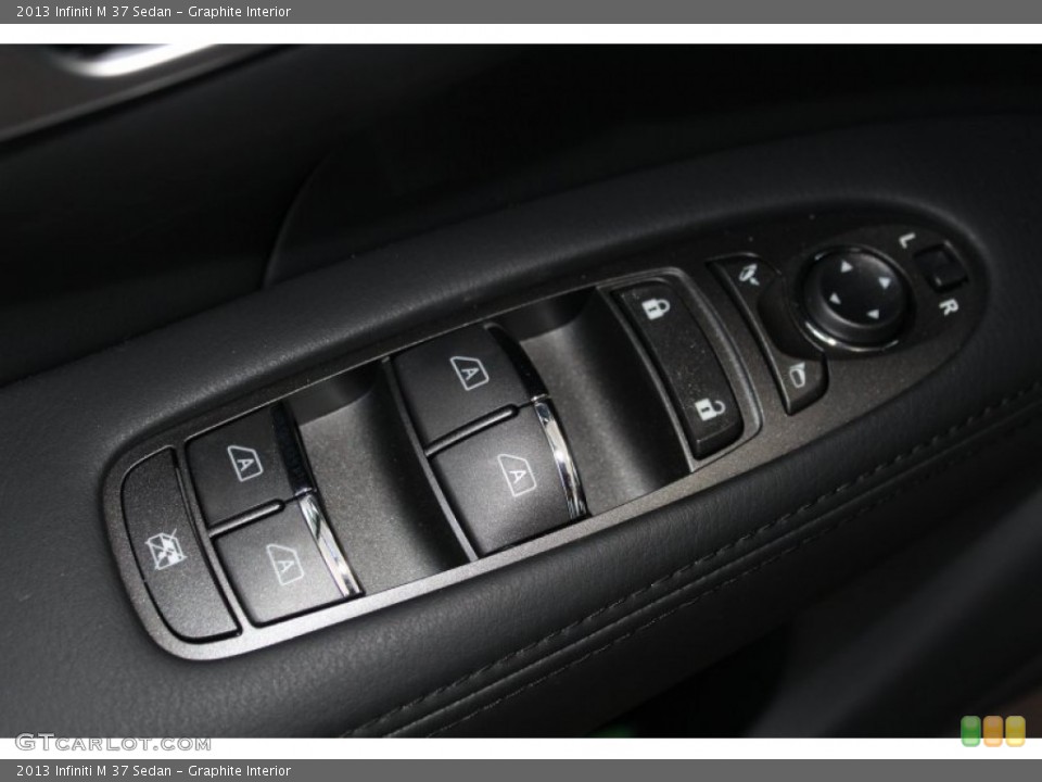 Graphite Interior Controls for the 2013 Infiniti M 37 Sedan #82967761