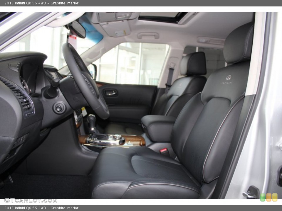 Graphite Interior Front Seat for the 2013 Infiniti QX 56 4WD #82968415