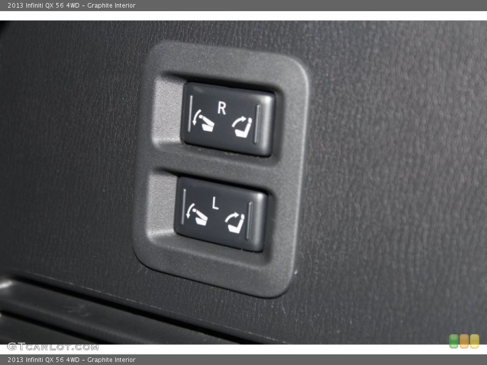 Graphite Interior Controls for the 2013 Infiniti QX 56 4WD #82968553
