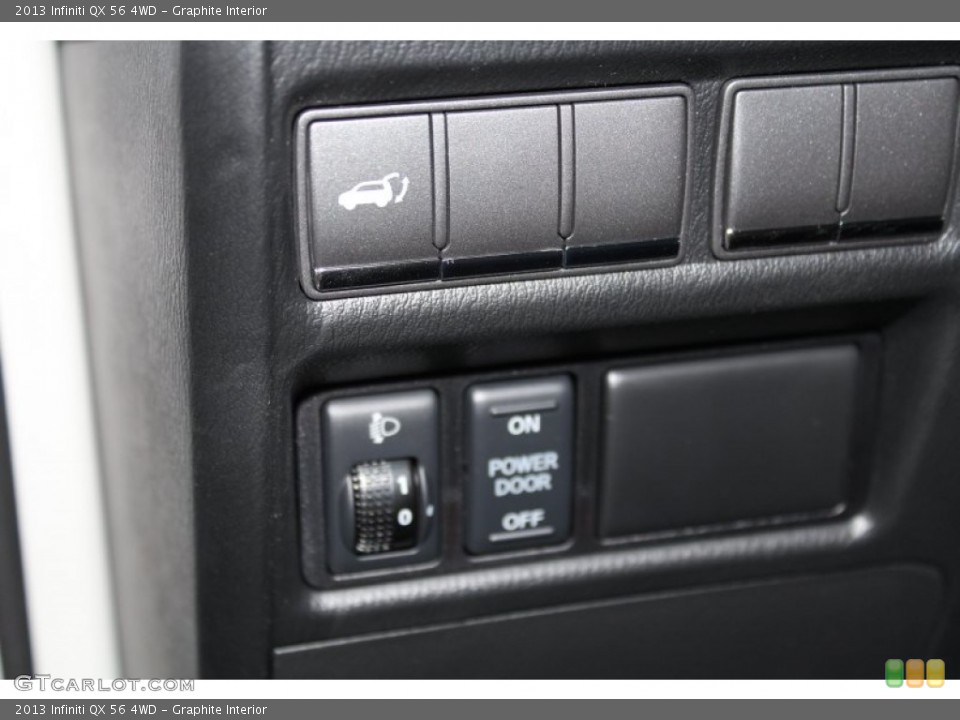 Graphite Interior Controls for the 2013 Infiniti QX 56 4WD #82968609
