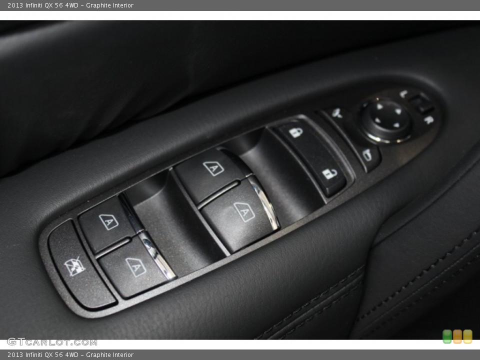 Graphite Interior Controls for the 2013 Infiniti QX 56 4WD #82968619