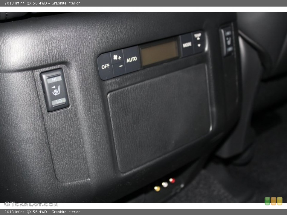 Graphite Interior Controls for the 2013 Infiniti QX 56 4WD #82968637