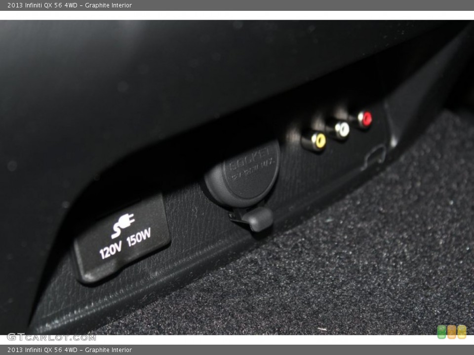 Graphite Interior Controls for the 2013 Infiniti QX 56 4WD #82968646