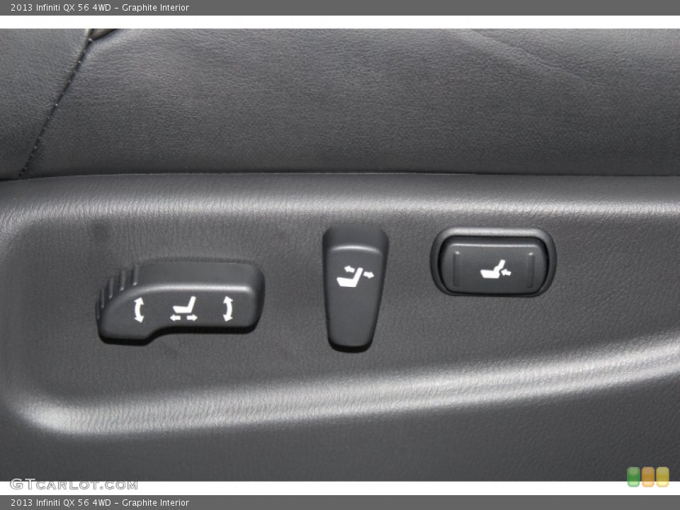 Graphite Interior Controls for the 2013 Infiniti QX 56 4WD #82968653
