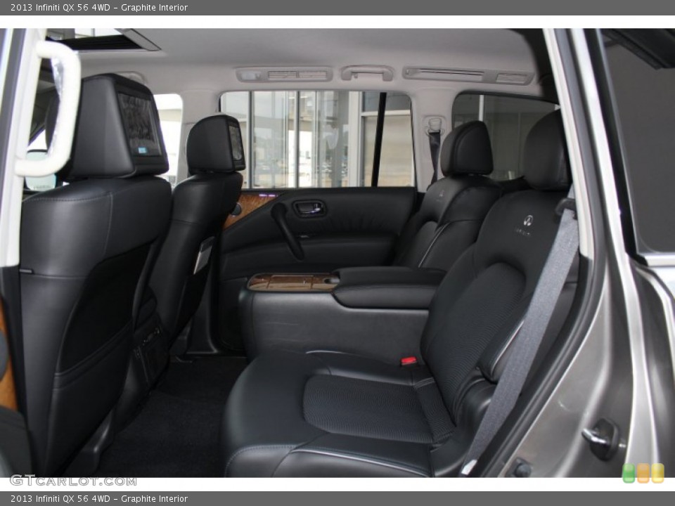 Graphite Interior Rear Seat for the 2013 Infiniti QX 56 4WD #82968835