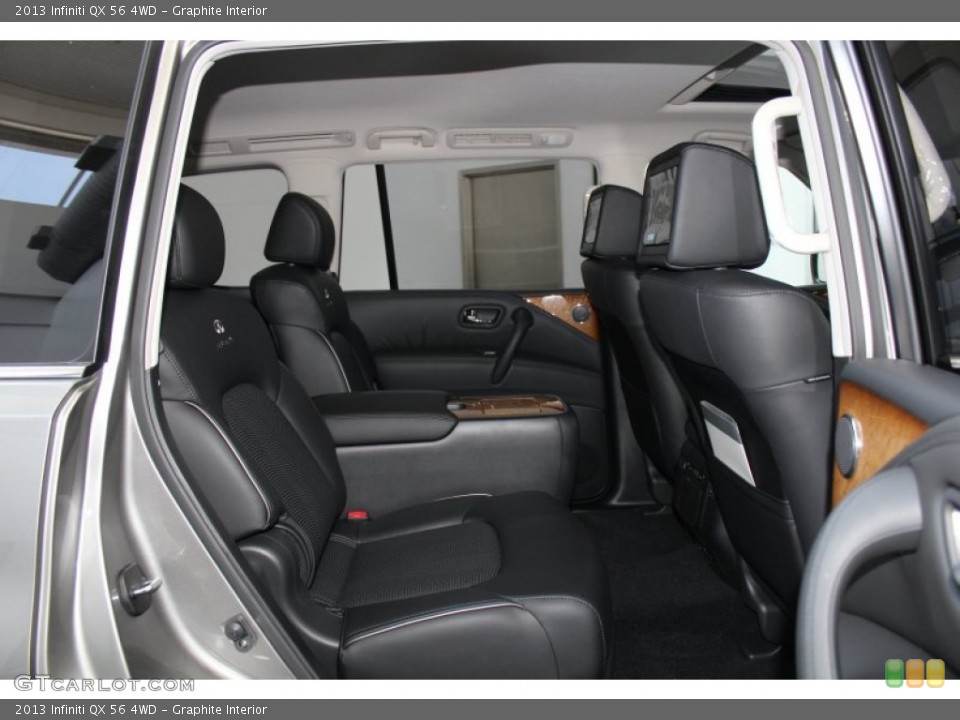 Graphite Interior Rear Seat for the 2013 Infiniti QX 56 4WD #82968841