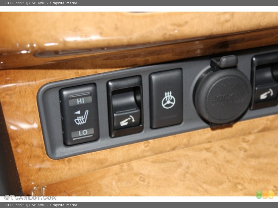 Graphite Interior Controls for the 2013 Infiniti QX 56 4WD #82968920