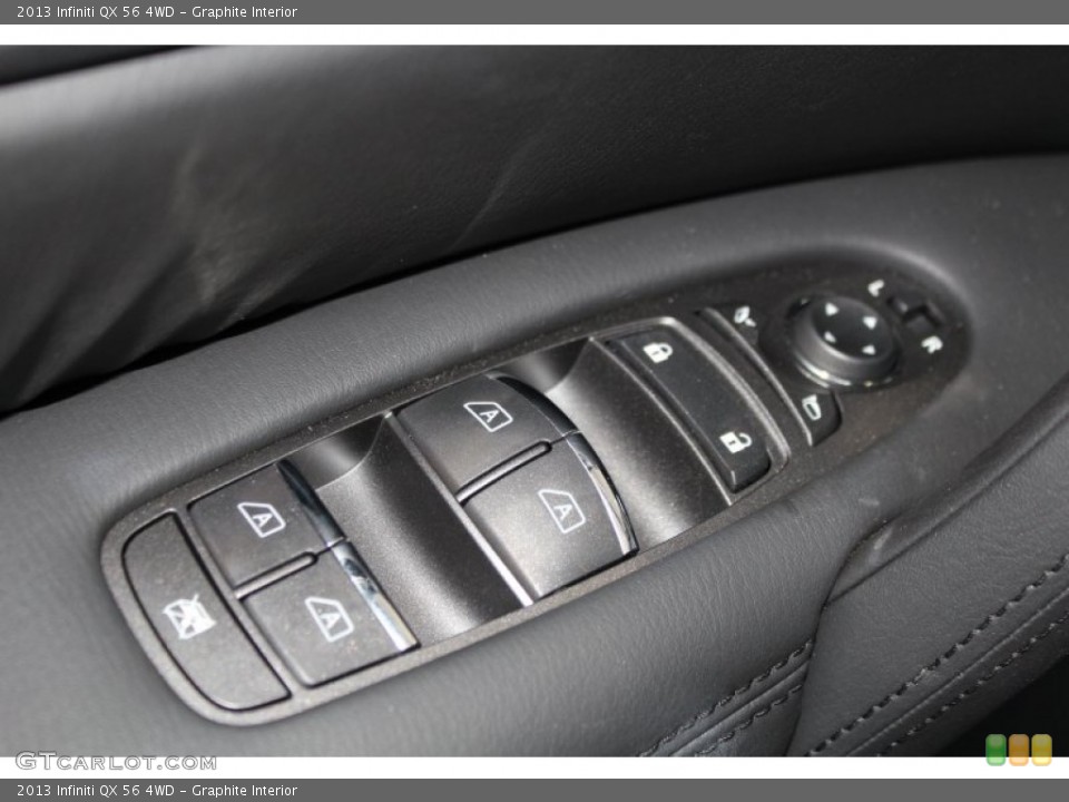 Graphite Interior Controls for the 2013 Infiniti QX 56 4WD #82968937