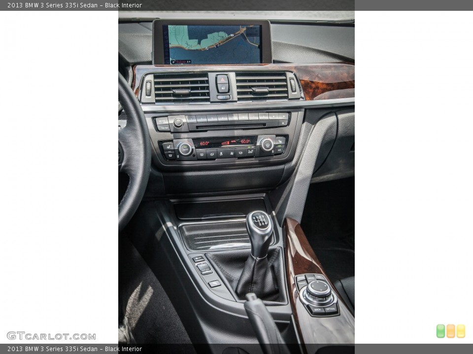 Black Interior Controls for the 2013 BMW 3 Series 335i Sedan #82971092