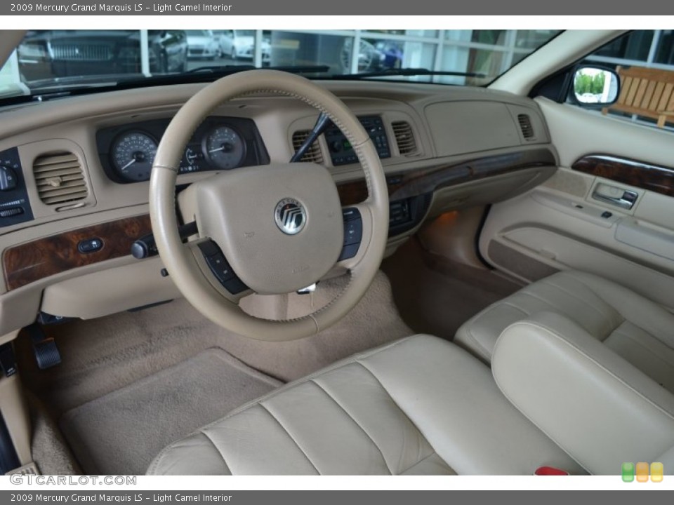 Light Camel 2009 Mercury Grand Marquis Interiors