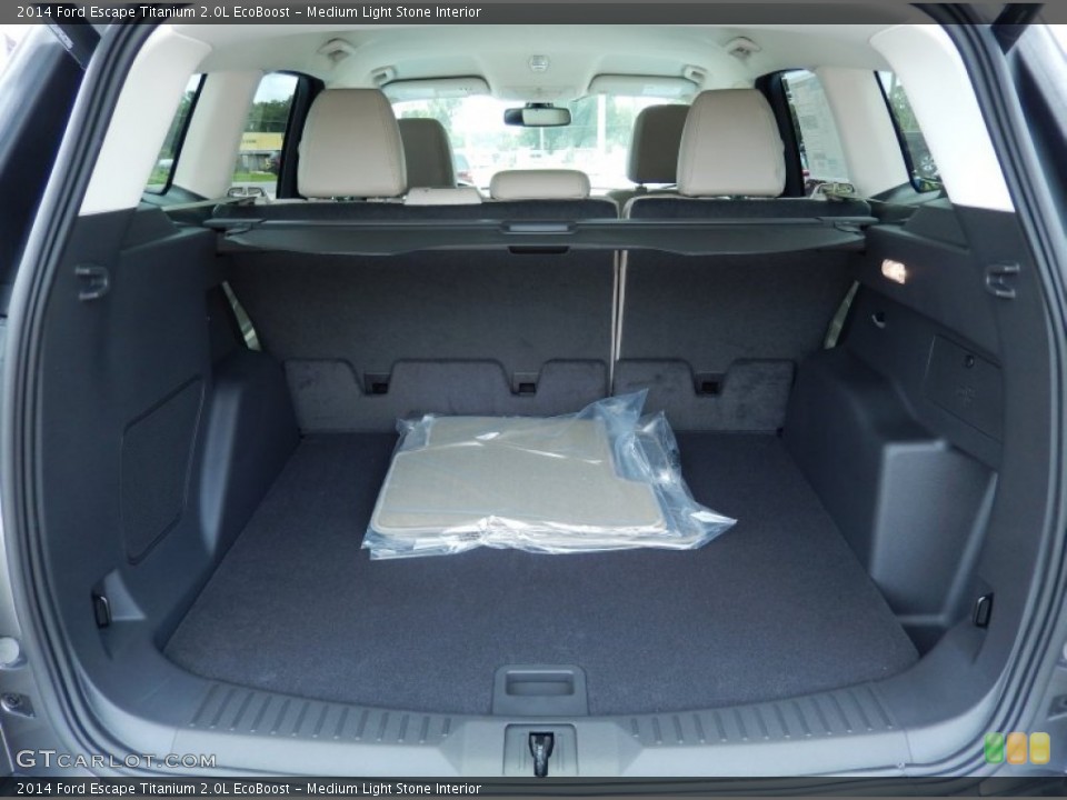 Medium Light Stone Interior Trunk for the 2014 Ford Escape Titanium 2.0L EcoBoost #82971526