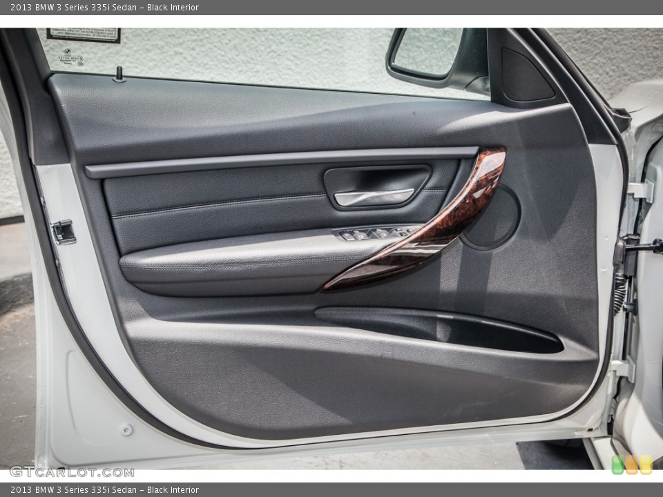 Black Interior Door Panel for the 2013 BMW 3 Series 335i Sedan #82971673