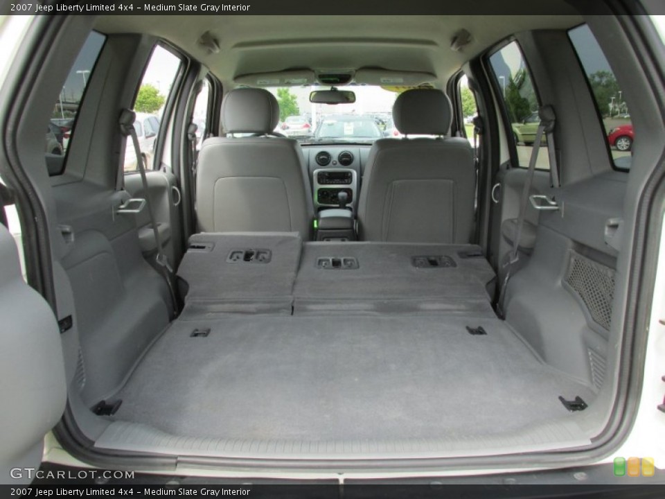 Medium Slate Gray Interior Trunk for the 2007 Jeep Liberty Limited 4x4 #82972384