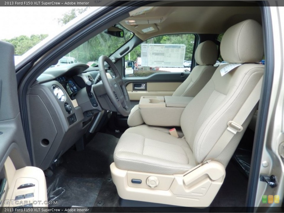Adobe Interior Photo for the 2013 Ford F150 XLT SuperCrew #82972415