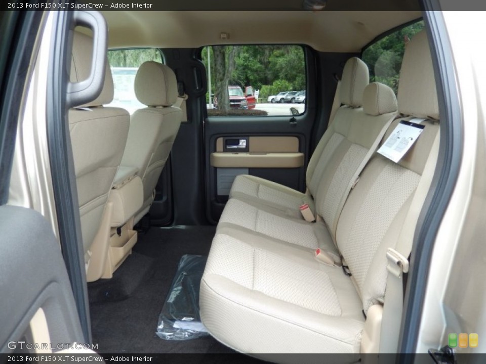 Adobe Interior Rear Seat for the 2013 Ford F150 XLT SuperCrew #82972439