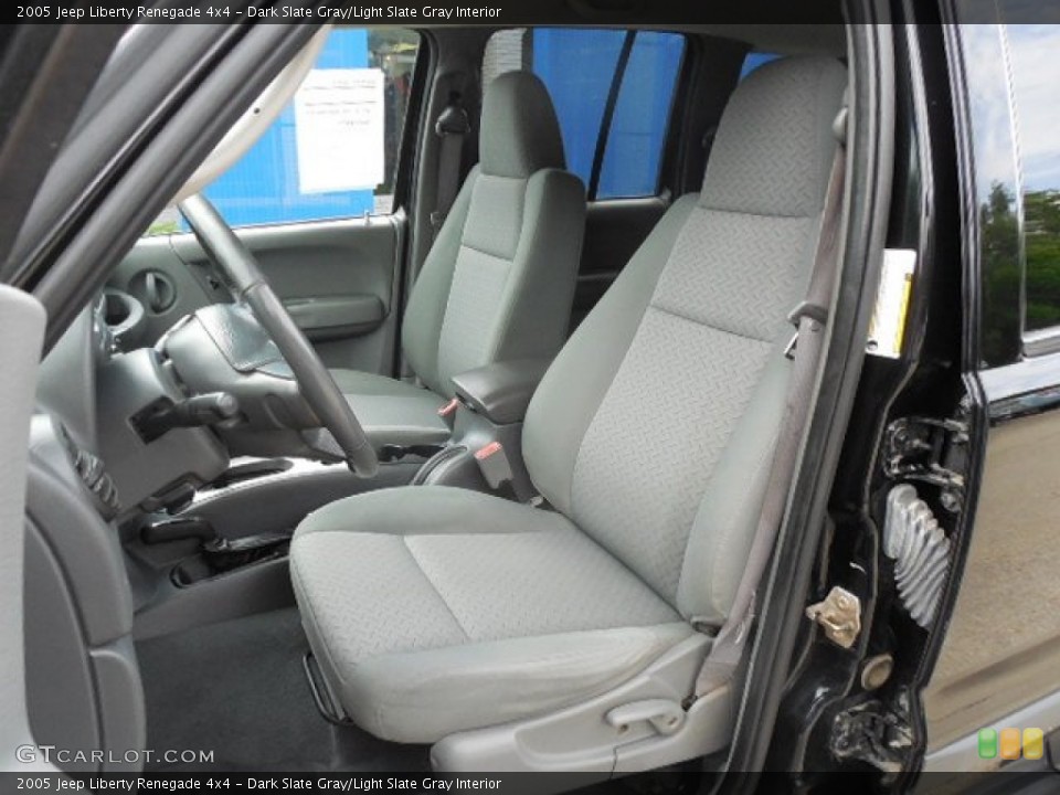 Dark Slate Gray/Light Slate Gray Interior Photo for the 2005 Jeep Liberty Renegade 4x4 #82977163