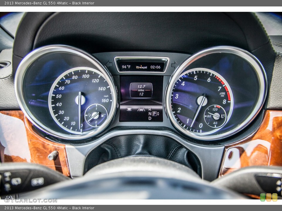 Black Interior Gauges for the 2013 Mercedes-Benz GL 550 4Matic #82977224