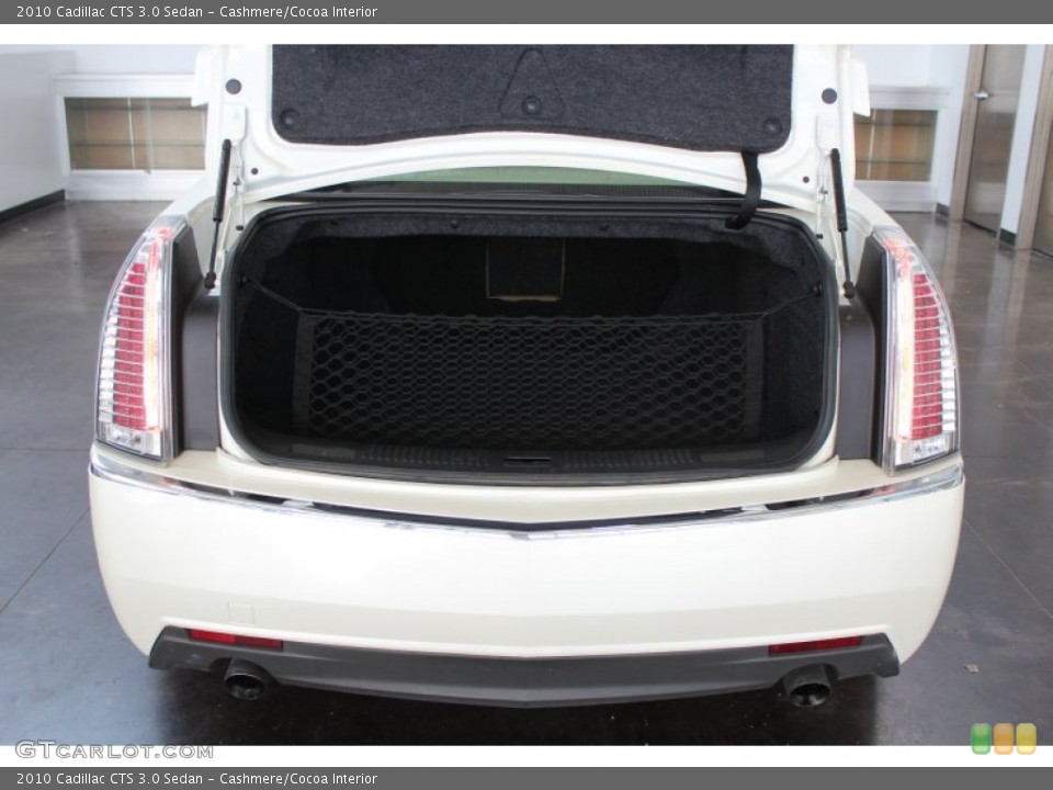 Cashmere/Cocoa Interior Trunk for the 2010 Cadillac CTS 3.0 Sedan #82979098