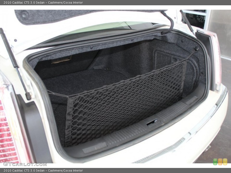Cashmere/Cocoa Interior Trunk for the 2010 Cadillac CTS 3.0 Sedan #82979129