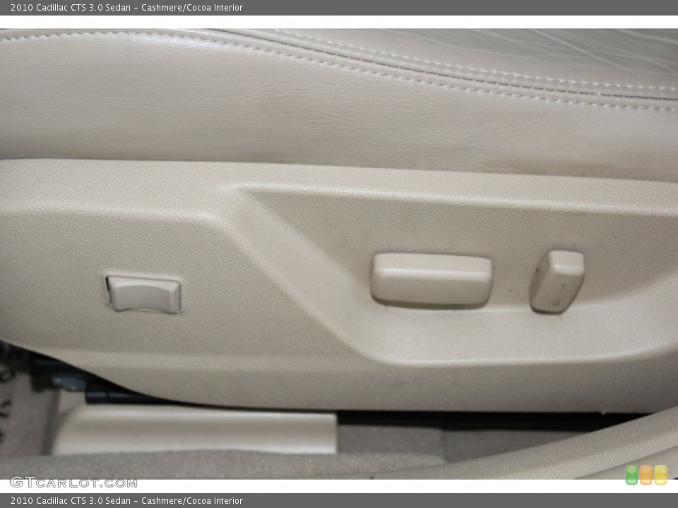 Cashmere/Cocoa Interior Controls for the 2010 Cadillac CTS 3.0 Sedan #82979283