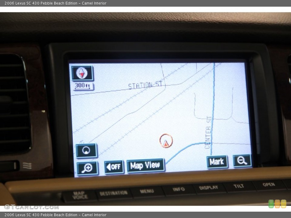 Camel Interior Navigation for the 2006 Lexus SC 430 Pebble Beach Edition #82979360