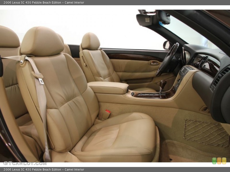 Camel Interior Front Seat for the 2006 Lexus SC 430 Pebble Beach Edition #82979620