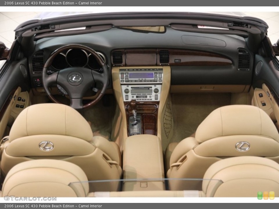 Camel Interior Dashboard for the 2006 Lexus SC 430 Pebble Beach Edition #82979655