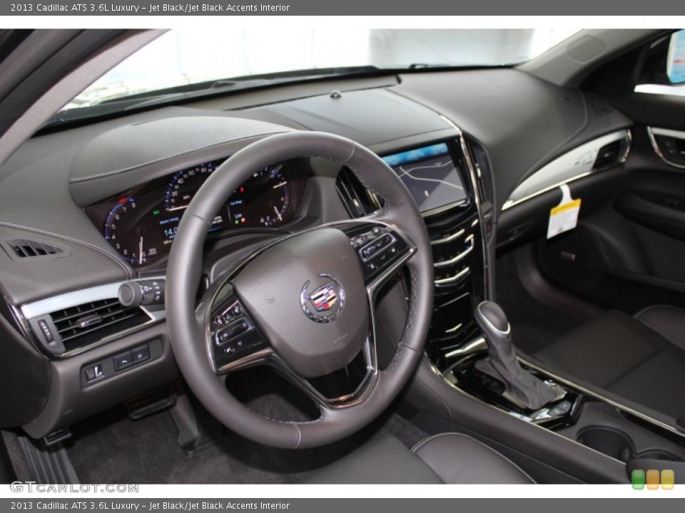 Jet Black/Jet Black Accents Interior Dashboard for the 2013 Cadillac ATS 3.6L Luxury #82979738