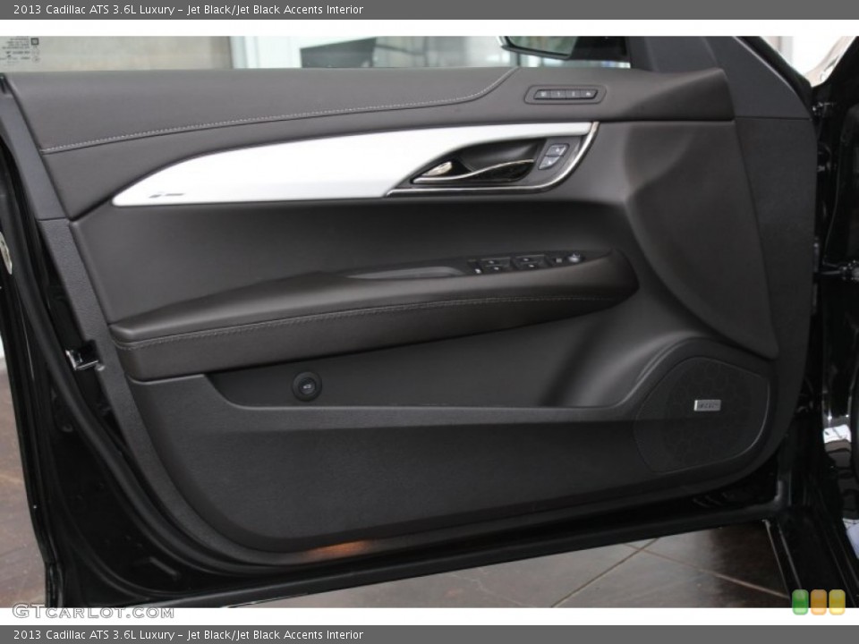 Jet Black/Jet Black Accents Interior Door Panel for the 2013 Cadillac ATS 3.6L Luxury #82979824