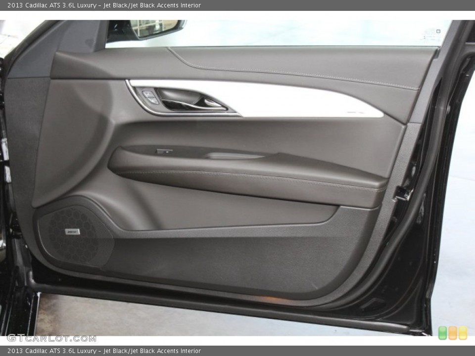 Jet Black/Jet Black Accents Interior Door Panel for the 2013 Cadillac ATS 3.6L Luxury #82979869