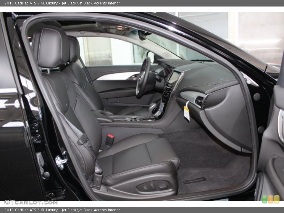 Jet Black/Jet Black Accents Interior Front Seat for the 2013 Cadillac ATS 3.6L Luxury #82979900