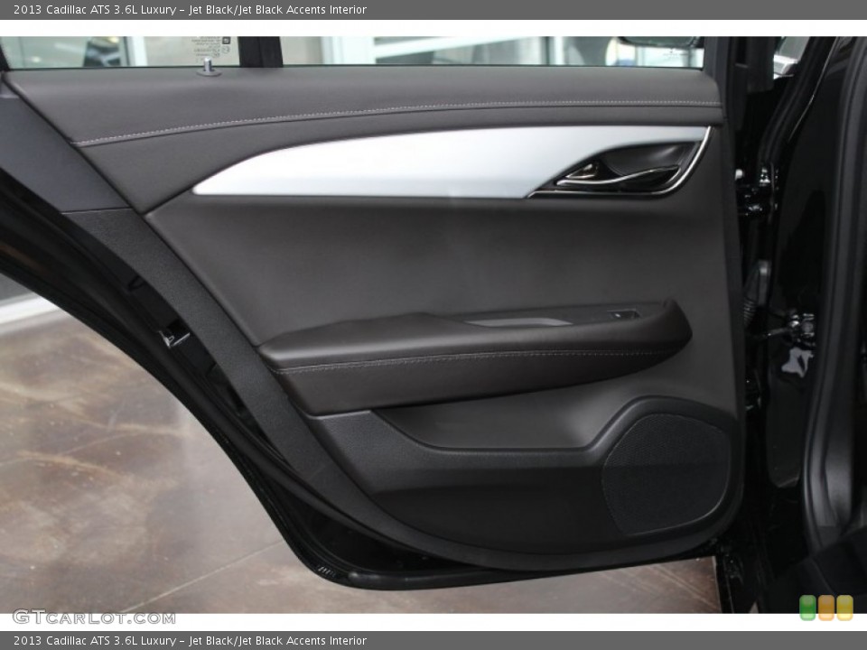 Jet Black/Jet Black Accents Interior Door Panel for the 2013 Cadillac ATS 3.6L Luxury #82979916