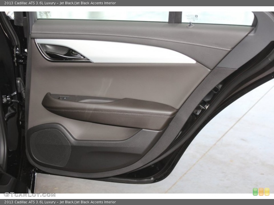 Jet Black/Jet Black Accents Interior Door Panel for the 2013 Cadillac ATS 3.6L Luxury #82979963
