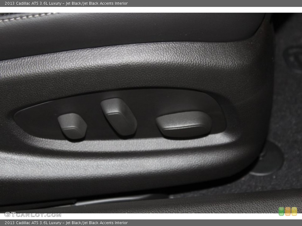 Jet Black/Jet Black Accents Interior Controls for the 2013 Cadillac ATS 3.6L Luxury #82980247