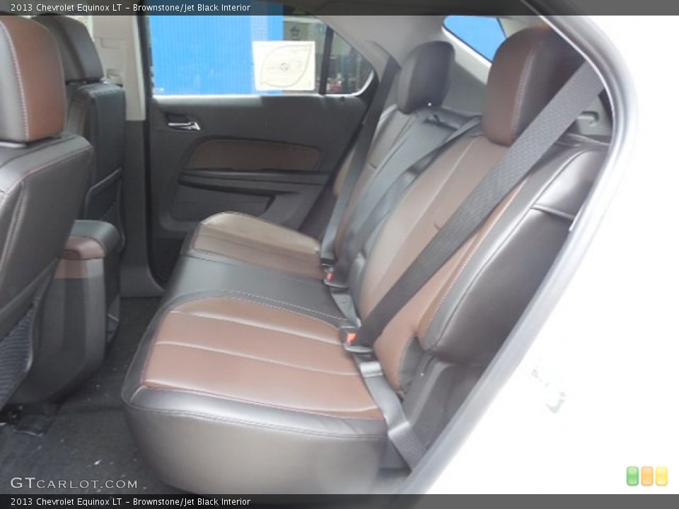 Brownstone/Jet Black Interior Rear Seat for the 2013 Chevrolet Equinox LT #82982751
