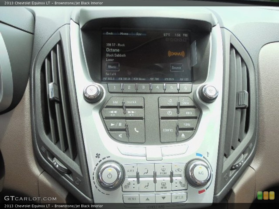 Brownstone/Jet Black Interior Controls for the 2013 Chevrolet Equinox LT #82982792
