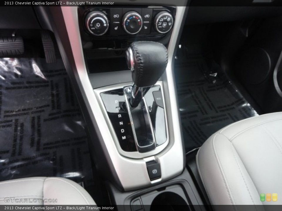 Black/Light Titanium Interior Transmission for the 2013 Chevrolet Captiva Sport LTZ #82983482