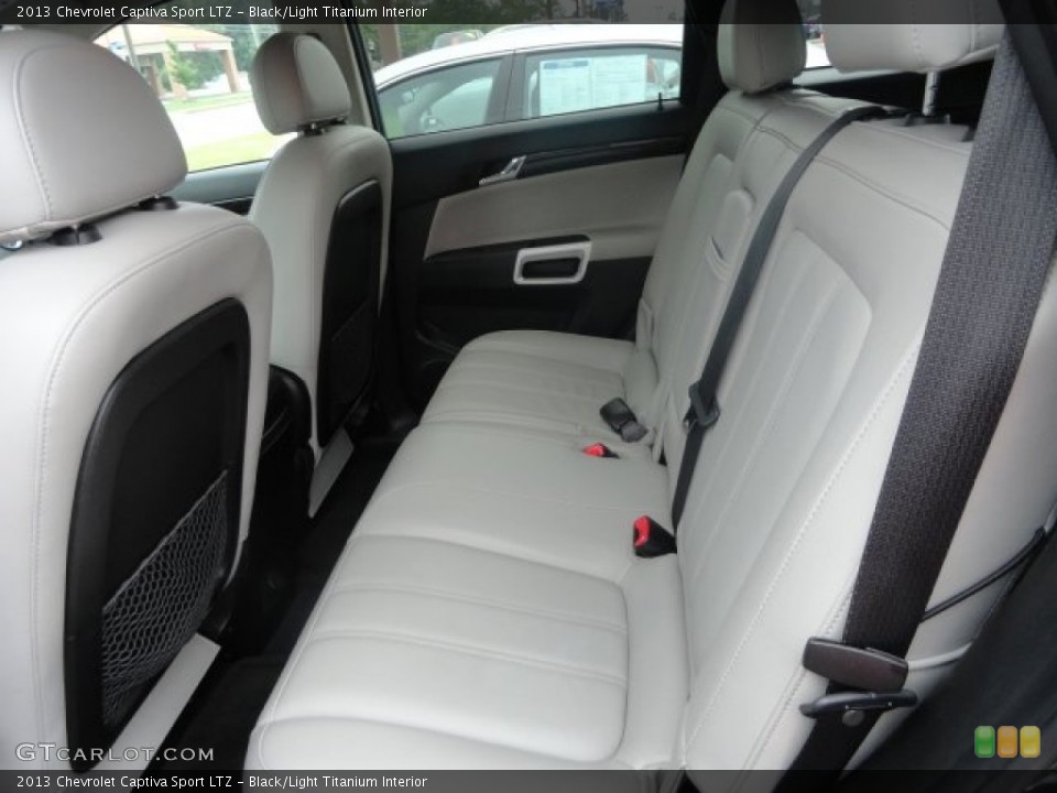 Black/Light Titanium Interior Rear Seat for the 2013 Chevrolet Captiva Sport LTZ #82983524
