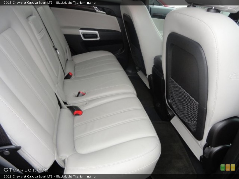 Black/Light Titanium Interior Rear Seat for the 2013 Chevrolet Captiva Sport LTZ #82983605