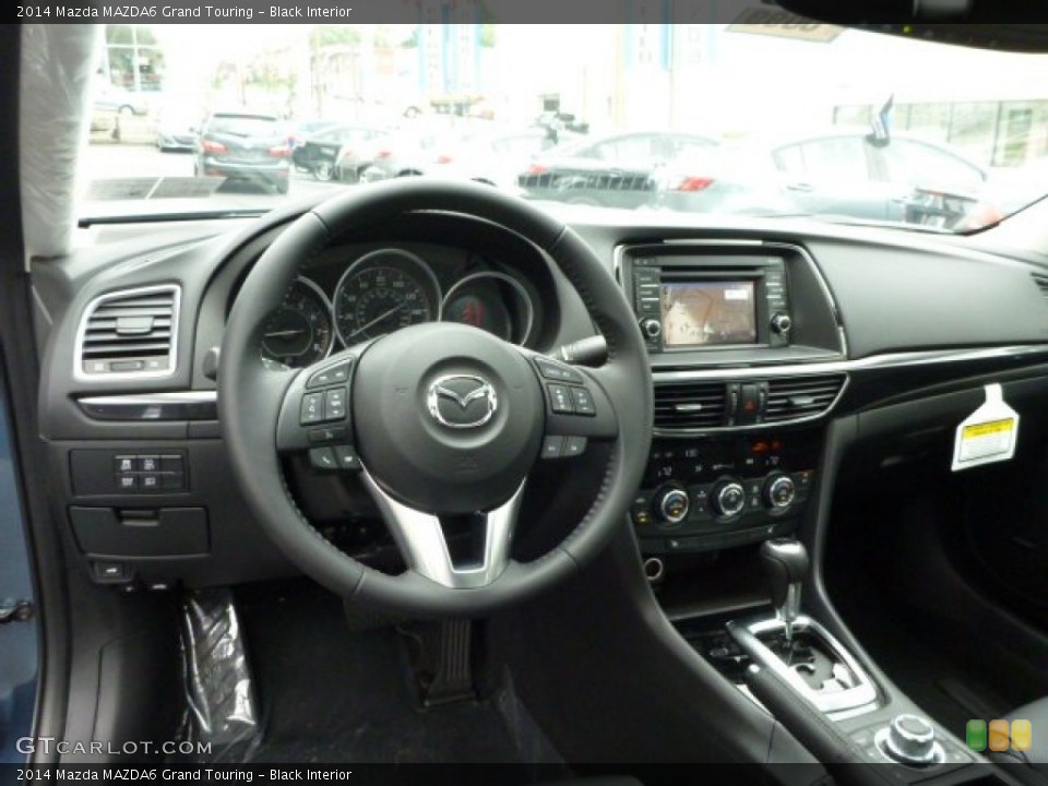 Black Interior Dashboard for the 2014 Mazda MAZDA6 Grand Touring #82985522