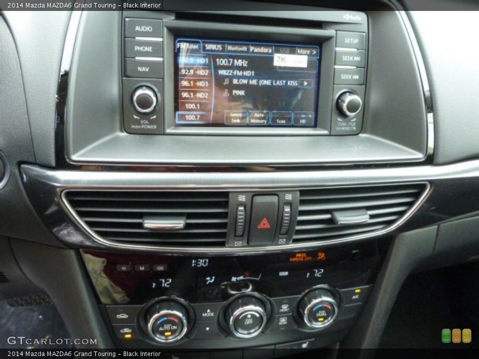 Black Interior Controls for the 2014 Mazda MAZDA6 Grand Touring #82985639