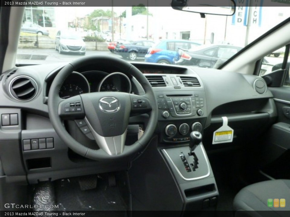 Black Interior Dashboard for the 2013 Mazda MAZDA5 Touring #82986403